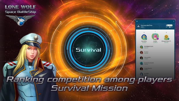 اسکرینشات 4 از محیط برنامه Battleship Lonewolf – Space TD v1.4 + data برای اندروید