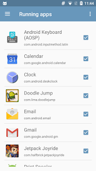 اسکرینشات 3 از محیط برنامه Auto Memory Cleaner v3.0.3 برای اندروید