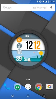 اسکرینشات 5 از محیط برنامه WatchMaker Live Wallpaper v1.3.3 برای اندروید