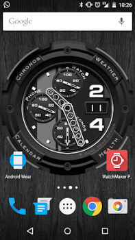 اسکرینشات 2 از محیط برنامه WatchMaker Live Wallpaper v1.3.3 برای اندروید
