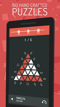 اسکرینشات 1 از محیط برنامه Invert – Tile Flipping Puzzles v1.0.3 برای اندروید