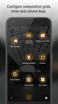 اسکرینشات 1 از محیط برنامه Ektacam – Analog film camera v1.1.2 برای اندروید