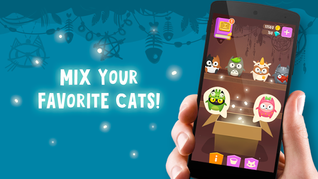 اسکرینشات 1 از محیط برنامه Make Cat Magic v4.2 برای اندروید