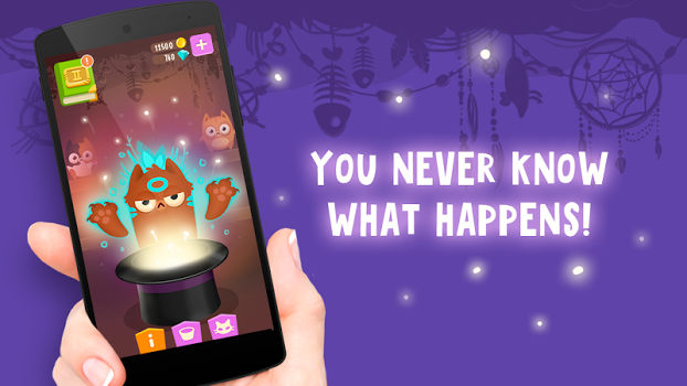 اسکرینشات 2 از محیط برنامه Make Cat Magic v4.2 برای اندروید