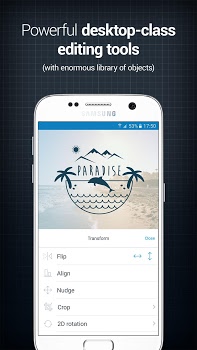 اسکرینشات 2 از محیط برنامه InstaLogo Logo Creator v2.2 برای اندروید