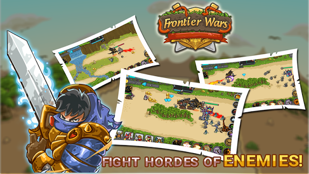 اسکرینشات 1 از محیط برنامه Frontier Wars v1.8 برای اندروید