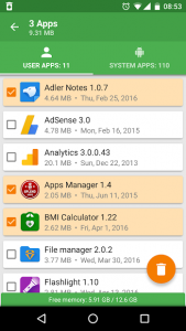 تصویر محیط Uninstallers v1.40 تصویر محیط Uninstallers v1.40