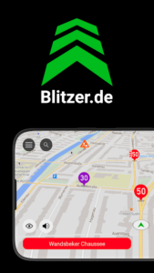 تنظیمات Blitzer.de روی اندروید