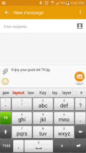 اسکرینشات 1 از محیط برنامه Smart Keyboard Pro برای اندروید