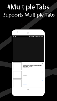 اسکرینشات 1 از محیط برنامه Incognito Browser – Browse Anonymously 2017 v1.4 برای اندروید