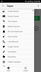 تصویر محیط Zipper v2.1.78 تصویر محیط Zipper v2.1.78