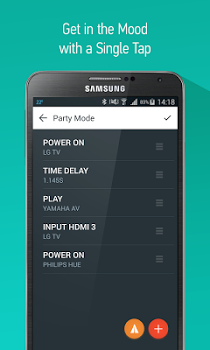 اسکرینشات 5 از محیط برنامه AnyMote Universal Remote + WiFi v4.6.5 برای اندروید