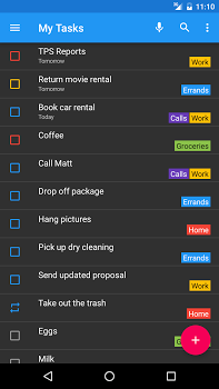 تصویر محیط Tasks: Astrid To-Do List Clone v5.1.4 تصویر محیط Tasks: Astrid To-Do List Clone v5.1.4