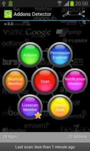 تصویر محیط Addons Detector v3.58.2 تصویر محیط Addons Detector v3.58.2