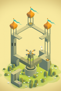 اسکرین‌شات 1 از محیط برنامه Monument Valley برای اندروید