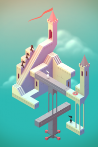 اسکرین‌شات 3 از محیط برنامه Monument Valley برای اندروید