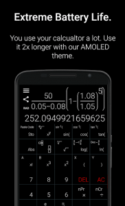 تصویر محیط Natural Scientific Calculator v6.0.5 تصویر محیط Natural Scientific Calculator v6.0.5
