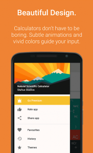 تصویر محیط Natural Scientific Calculator v6.0.5 تصویر محیط Natural Scientific Calculator v6.0.5