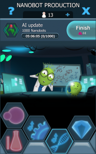 اسکرین‌شات 4 از محیط برنامه Bacterial Takeover - Idle Clicker برای اندروید