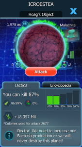 اسکرین‌شات 3 از محیط برنامه Bacterial Takeover - Idle Clicker برای اندروید