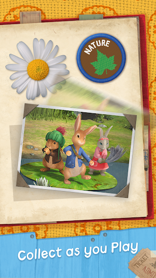 اسکرینشات 2 از محیط برنامه Peter Rabbit: Let’s Go! v1.0 + data برای اندروید