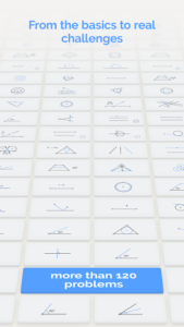 تصویر محیط Euclidea v4.43