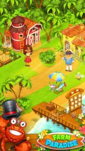 اسکرینشات 2 از محیط برنامه Farm Paradise برای اندروید