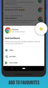 اسکرینشات 2 از محیط برنامه نرم افزار بازیابی نوتیفیکیشن برای اندروید