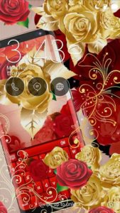 اسکرینشات 5 از محیط برنامه Red Rose Keyboar برای اندروید