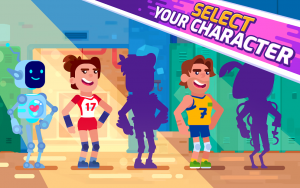 اسکرینشات 1 از محیط برنامه Volleyball Challenge برای اندروید