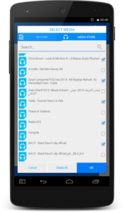 اسکرینشات 5 از نرم افزار تبدیل فرمت فیلم با پشتیبانی از همه فرمت ها برای اندروید