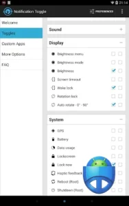 Notification Toggle