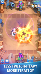 بازی Auto Chess — محیط برنامه در اندروید