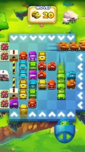 دانلود بازی جورچین ماشین ها Traffic Puzzle اندروید