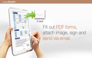 اسکرین‌شات 3 از محیط برنامه ezPDF Reader PDF Annotate Form برای اندروید