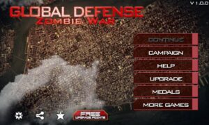 محیط مبارزه بازی Zombie War اندروید