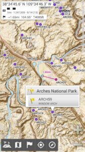 محیط برنامه All-In-One Offline Maps اندروید