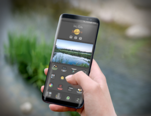 تنظیمات آیکون پک ماه تاریک در Nova Launcher