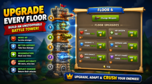 نسخه مود Tower Crush اندروید