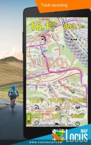 نقشه آفلاین Locus Map اندروید