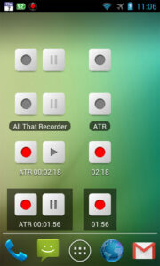 ضبط صدا All That Recorder اندروید