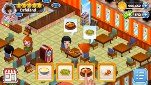 بخش ارتقای تجهیزات آشپزخانه در Cafeland نسخه {{app_version}}