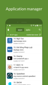مدیریت APK با My APK اندروید