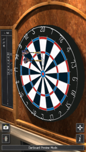 گیم‌پلی پرتاب دارت در Pro Darts 2021