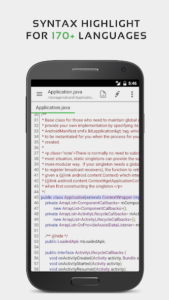 ویرایش متن QuickEdit اندروید