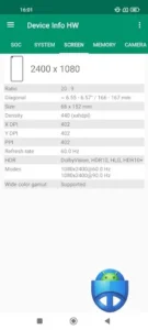 Device Info HW