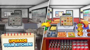 اسکرین‌شات 1 از محیط برنامه Cooking Madness برای اندروید