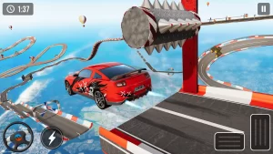 بازی Impossible Car: پرش‌های دیوانه‌وار 🚘