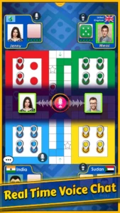 اسکرینشات 1 از محیط برنامه Ludo King برای اندروید