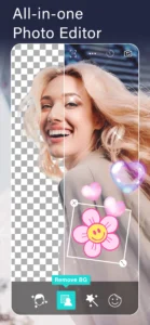 اسکرین‌شات 3 از محیط برنامه YouCam Perfect - Selfie Photo Editor برای اندروید